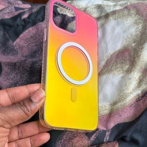 Gradient Phone Case - Pink and Yellow